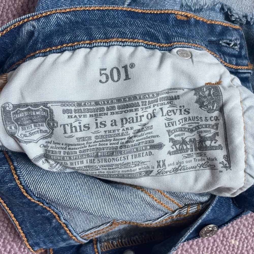LEVIS 501 HIGH RISE WOMEN'S SHORTS